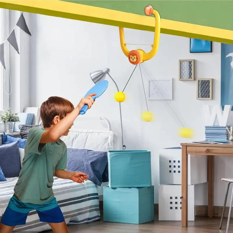 Hanging Ping Pong Tennis Game - JustForKids