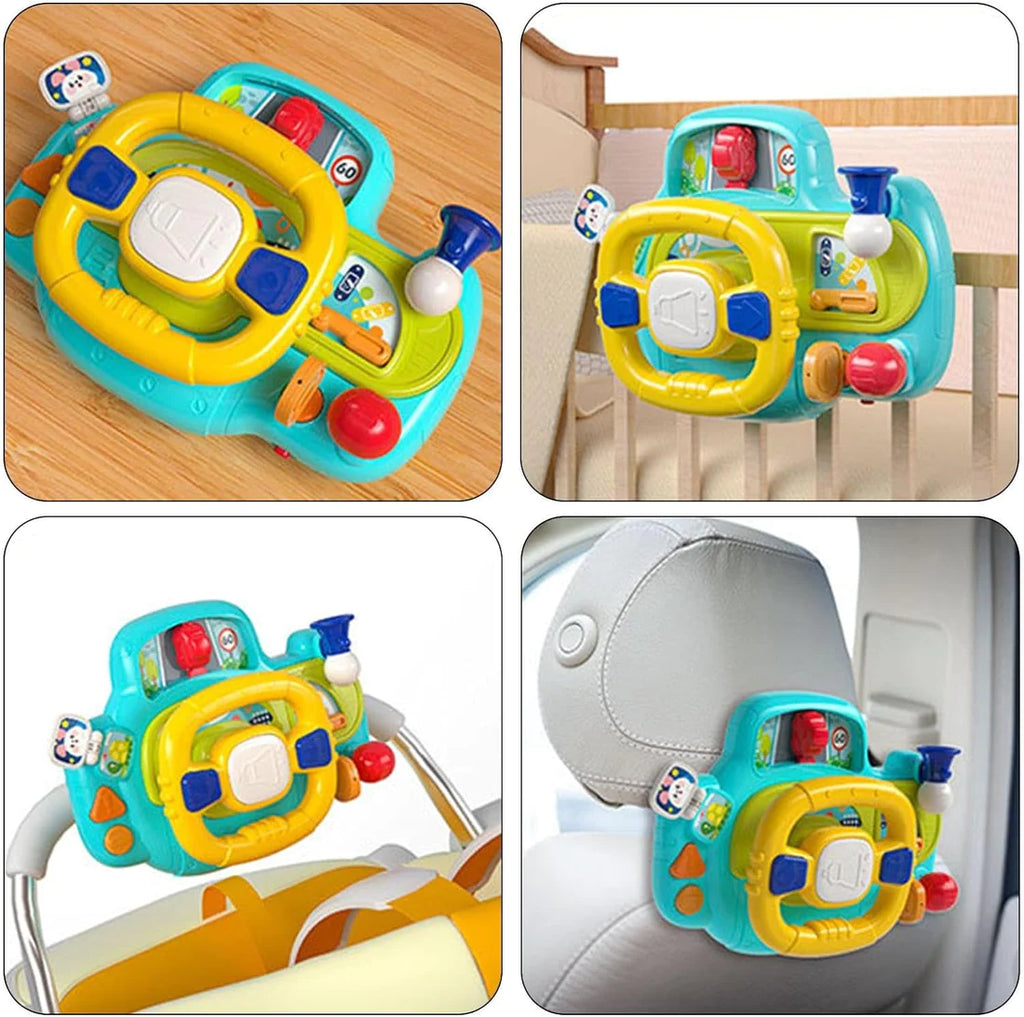 Huanger Steering Wheel - Educational Toys - JustForKids