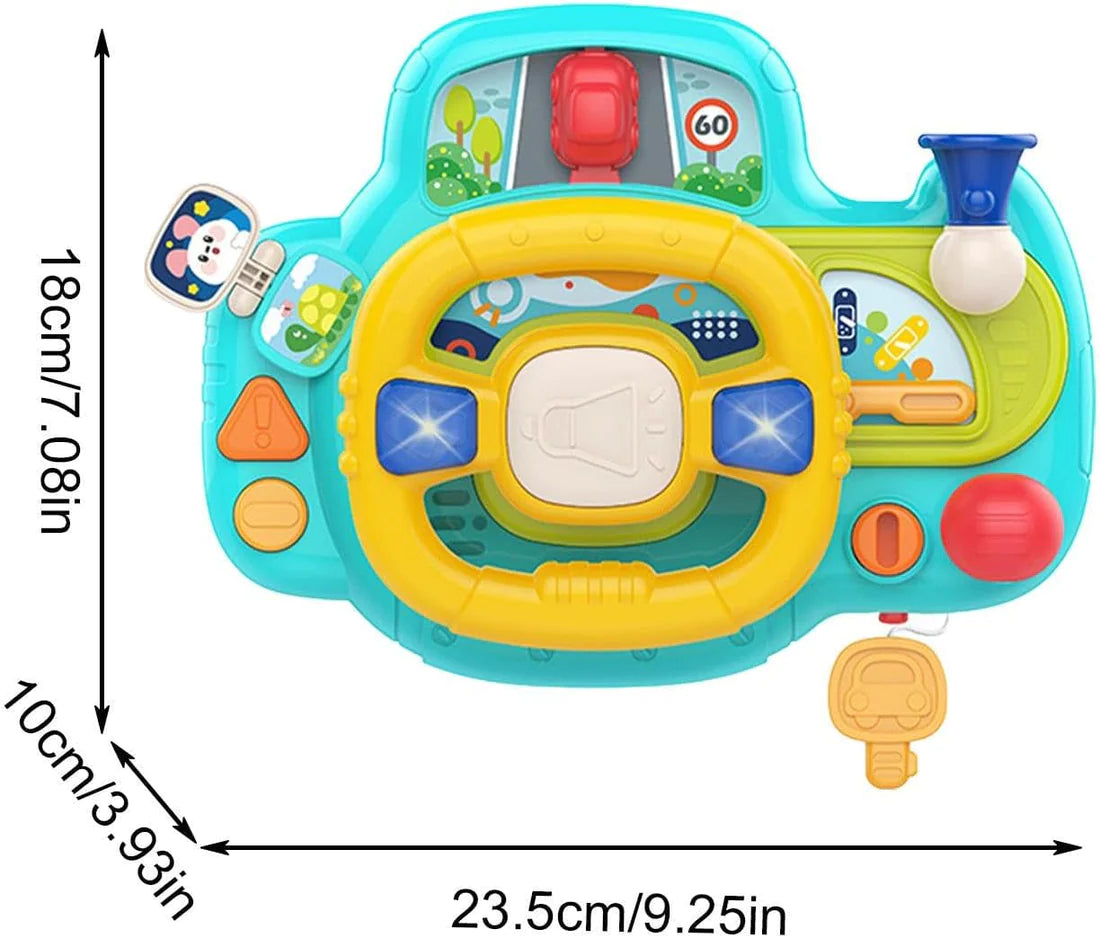 Huanger Steering Wheel - Educational Toys - JustForKids