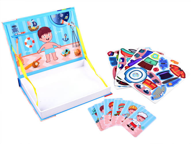 59pcs Magnetic Book For Kids - Baby Cloth Changing