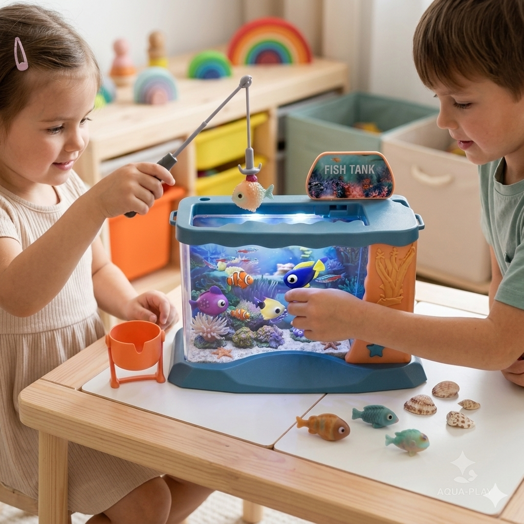 Electric Fish Tank Fishing Game
