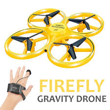 Firefly Light Drone – Hand-Controlled LED Air Show
