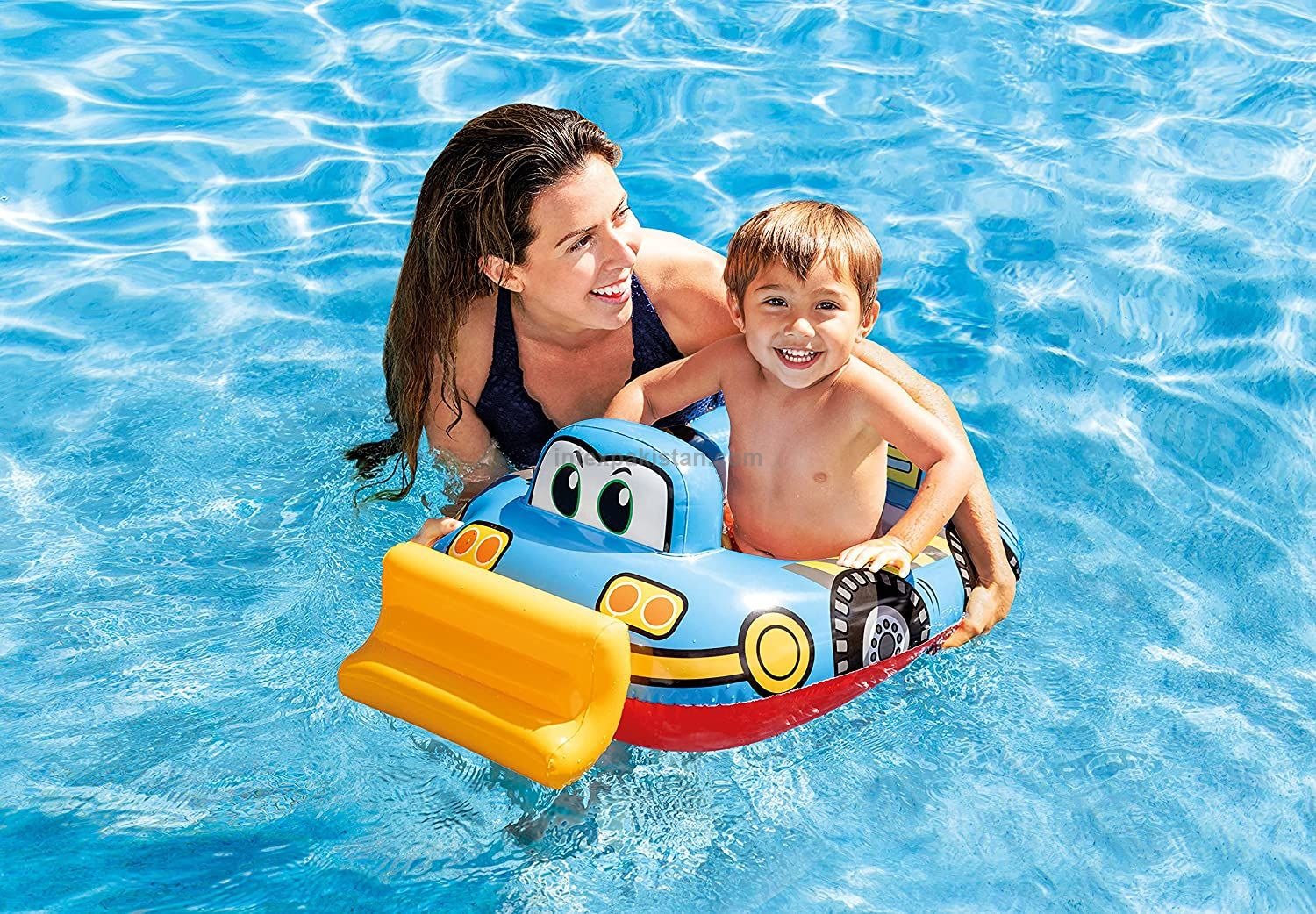 INTEX Kiddie Car Float (35" × 30") (Assorted Designs)