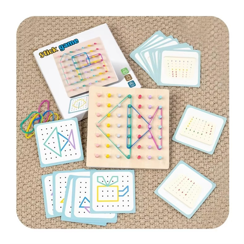 Montessori Shape Pattern Learning Toy