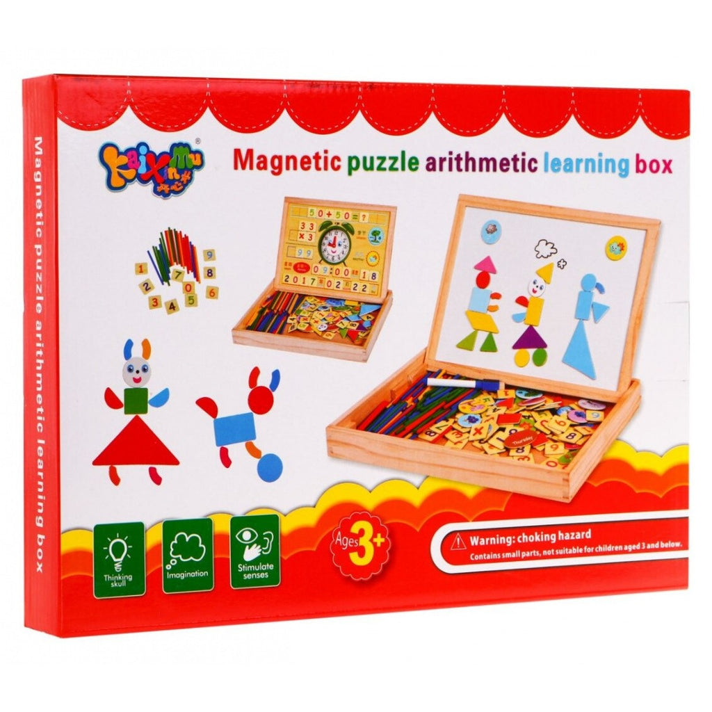 Wooden Magnetic Study Board Set