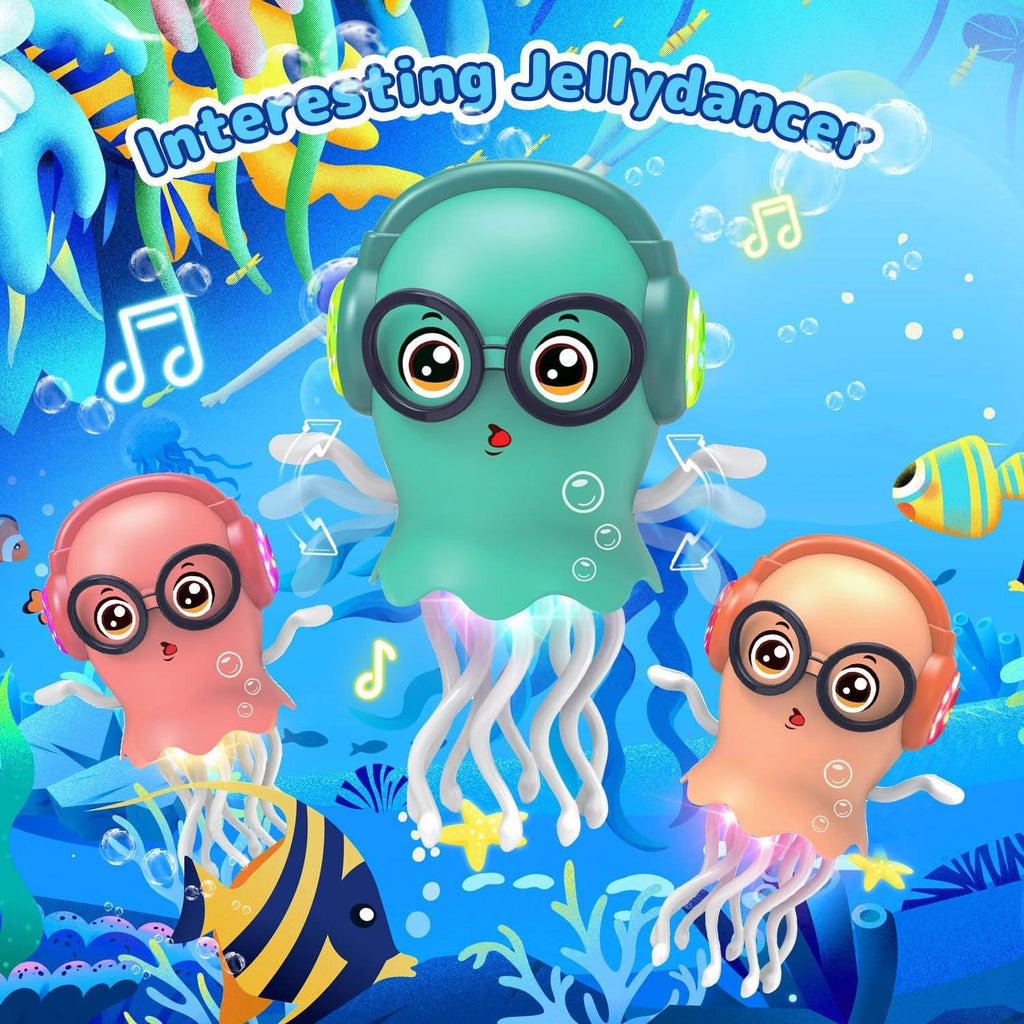 Dancing Jellyfish Toy – Musical Light-Up Sensory Companion