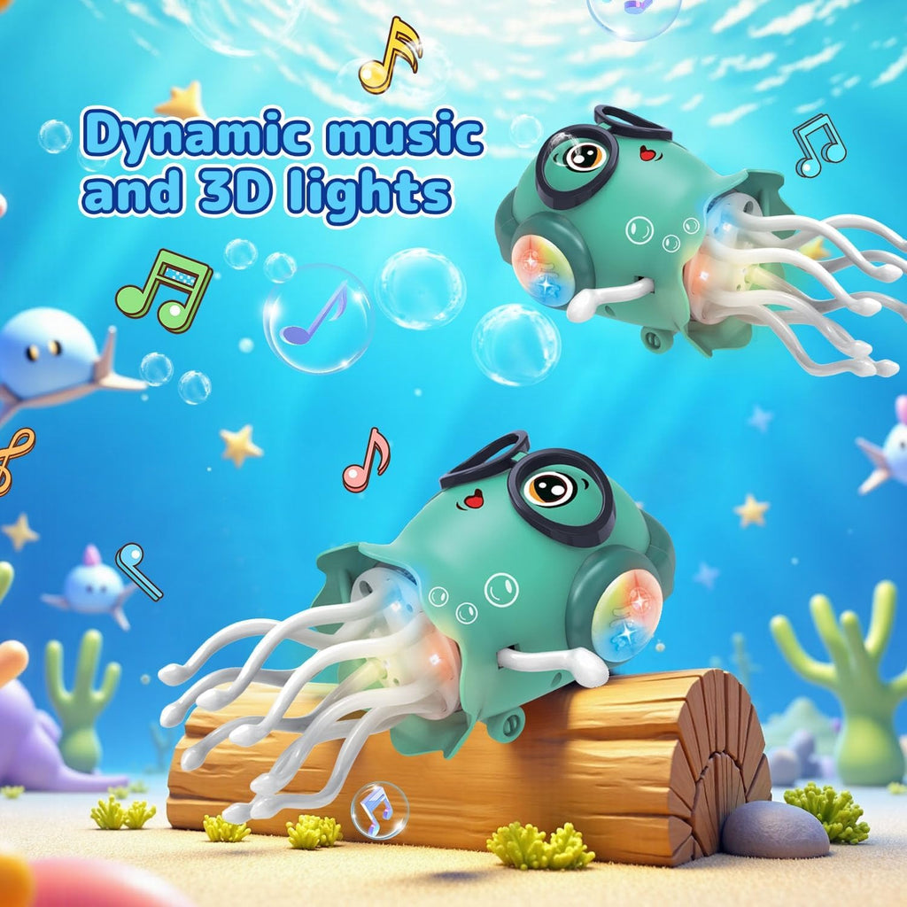Dancing Jellyfish Toy – Musical Light-Up Sensory Companion