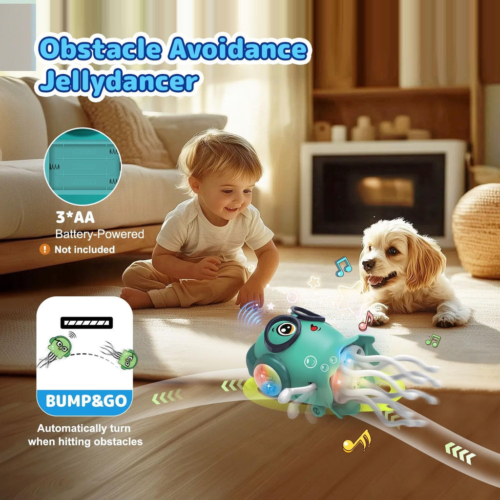 Dancing Jellyfish Toy – Musical Light-Up Sensory Companion
