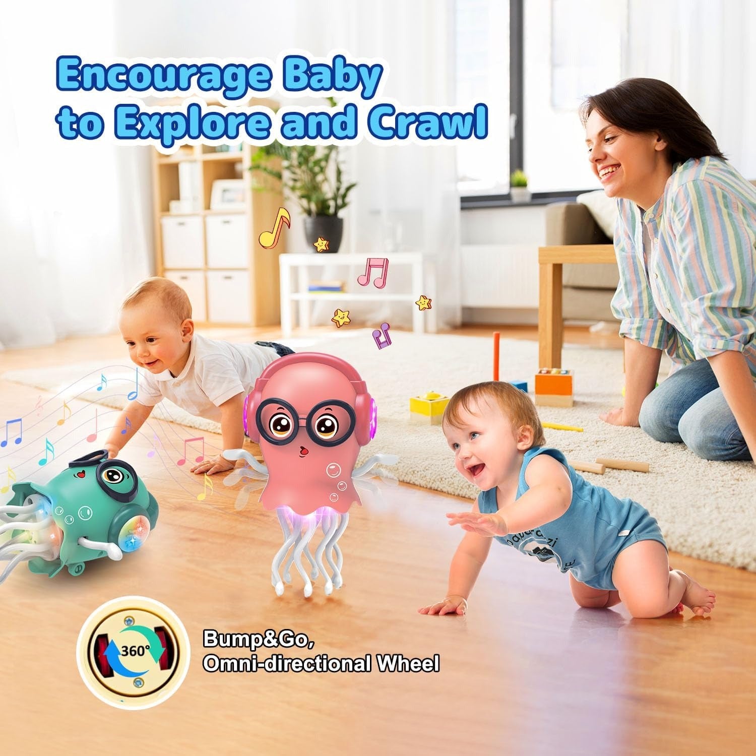 Dancing Jellyfish Toy – Musical Light-Up Sensory Companion