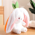 Strawberry Bunny Plush Toy – 2-in-1 Soft Toy