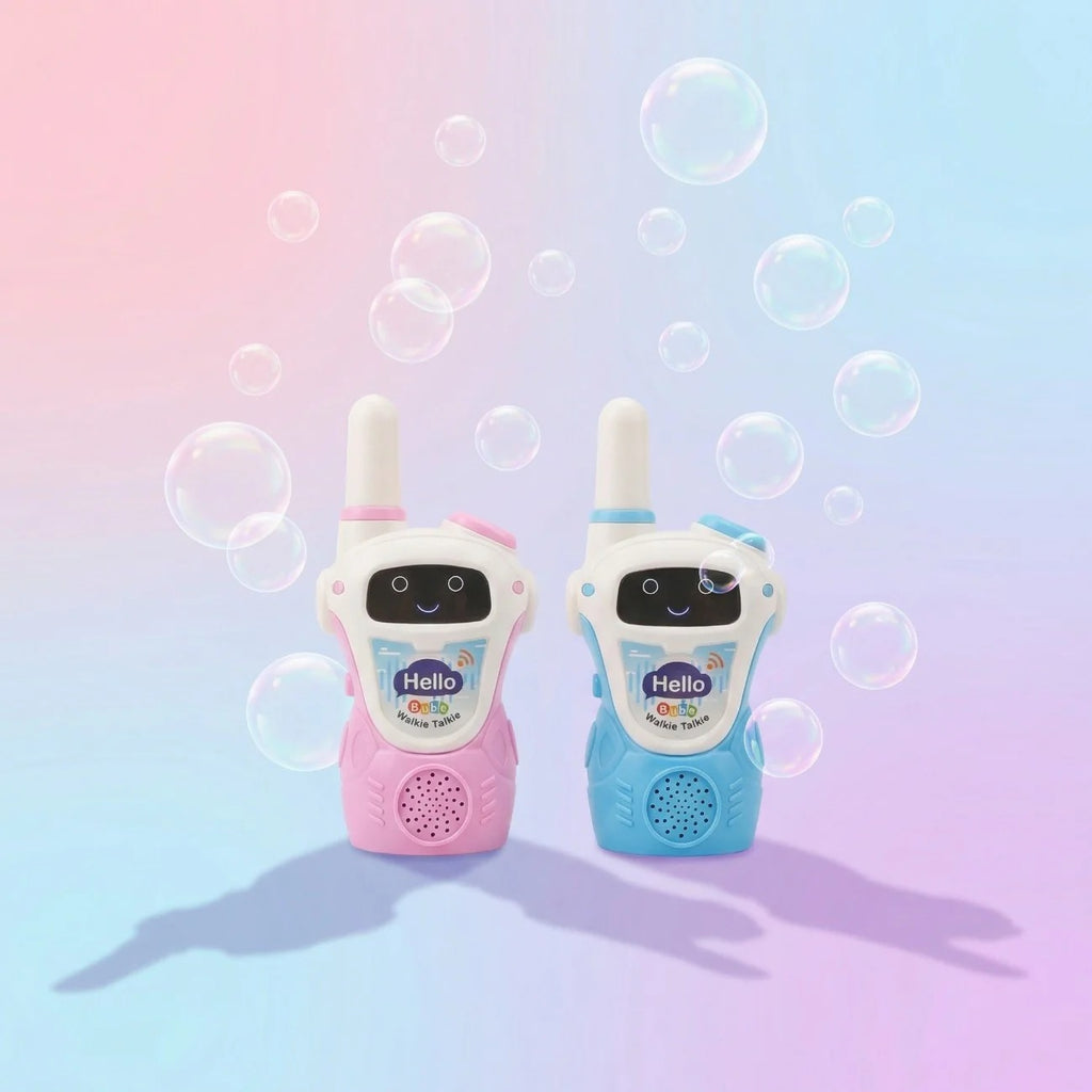 2-in-1 Bubble Blower Walkie Talkie Toy