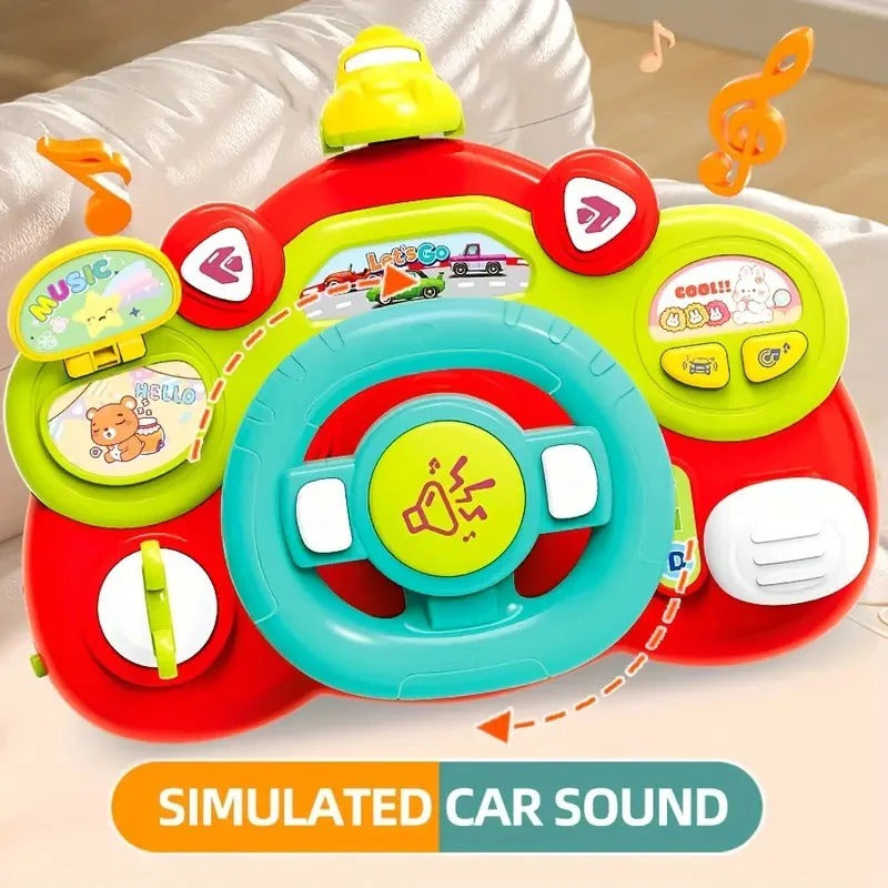 Multifunctional Activity Steering Wheel Toy