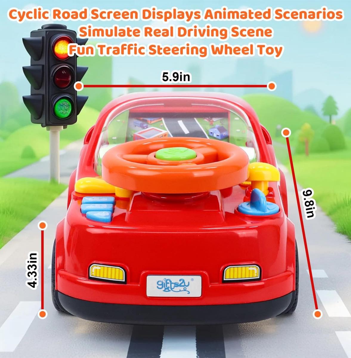 2 in 1 Wireless Smart Steering Car