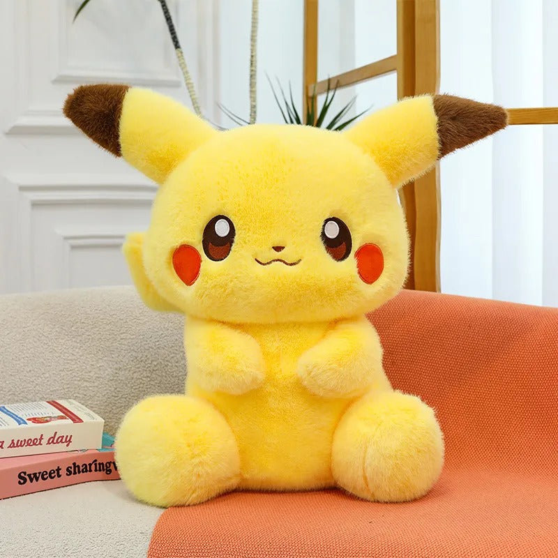 Fluffy Furry Pikachu Plush Toy