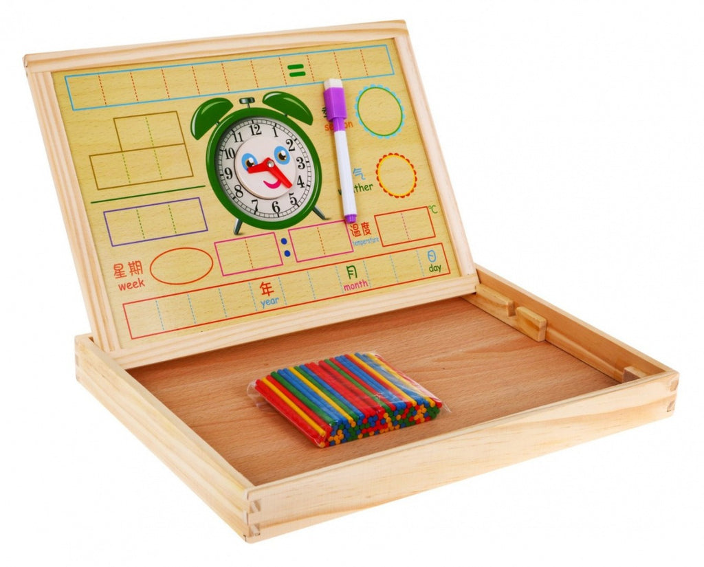Wooden Magnetic Study Board Set