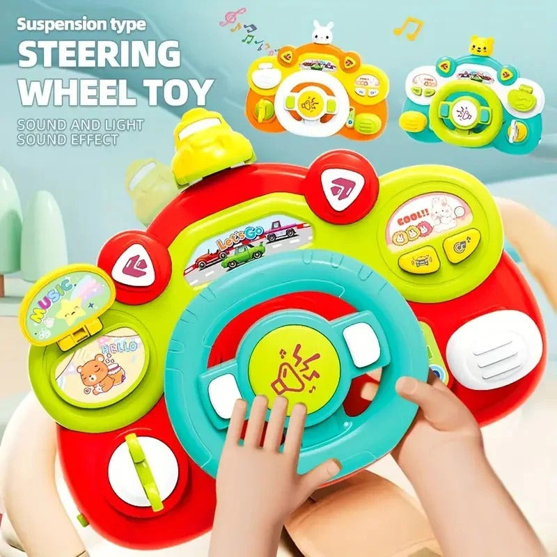 Multifunctional Activity Steering Wheel Toy