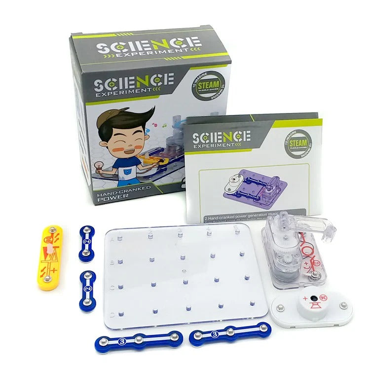 3-in-1 Hand-Cranked Power Science Kit