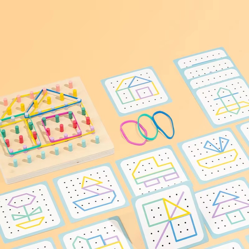 Montessori Shape Pattern Learning Toy