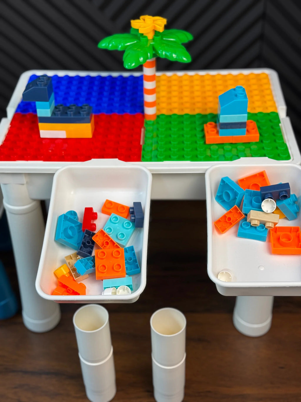 3-in-1 Building & Activity Set (102 Pcs)