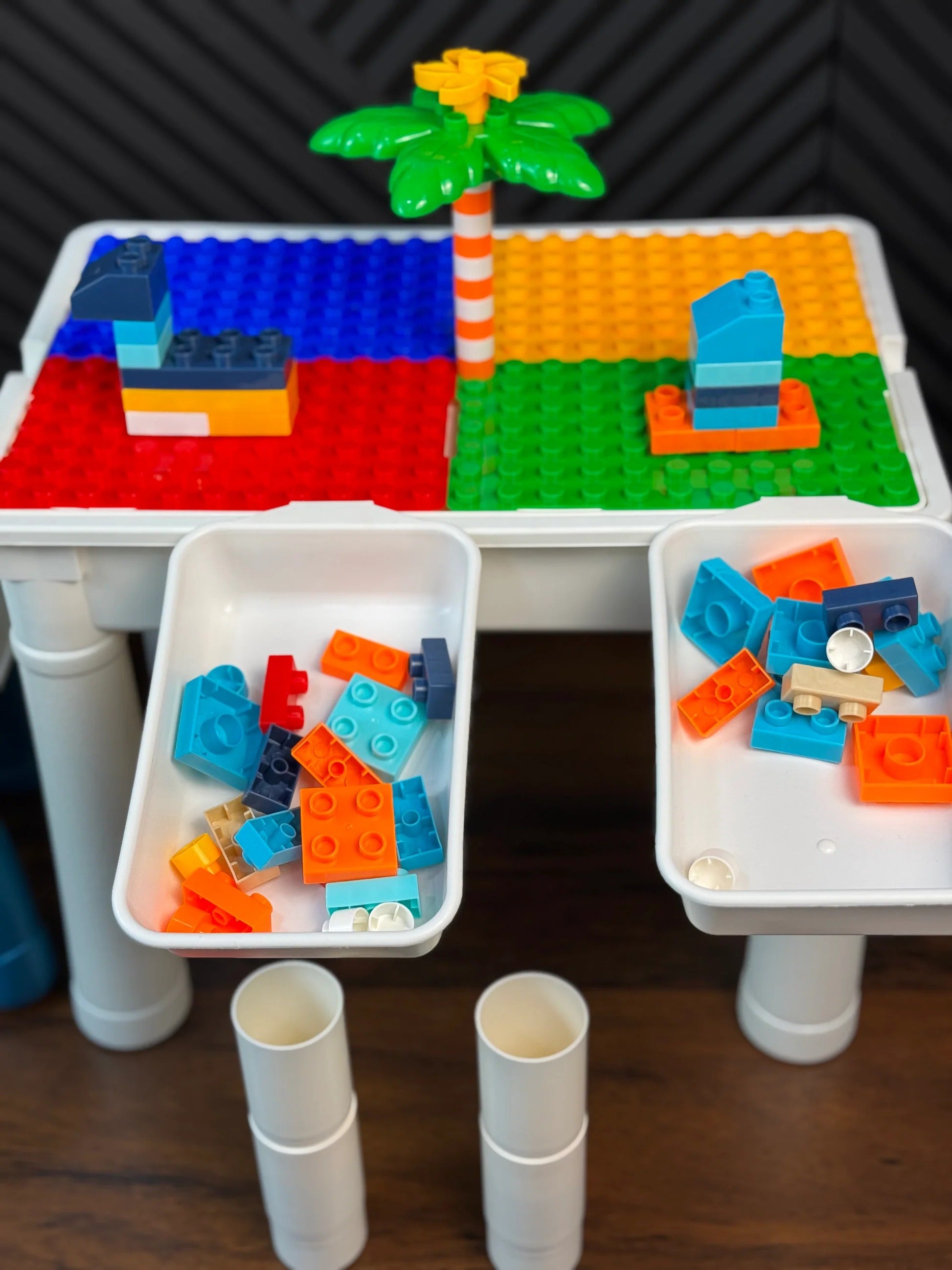 3-in-1 Building & Activity Set (102 Pcs)