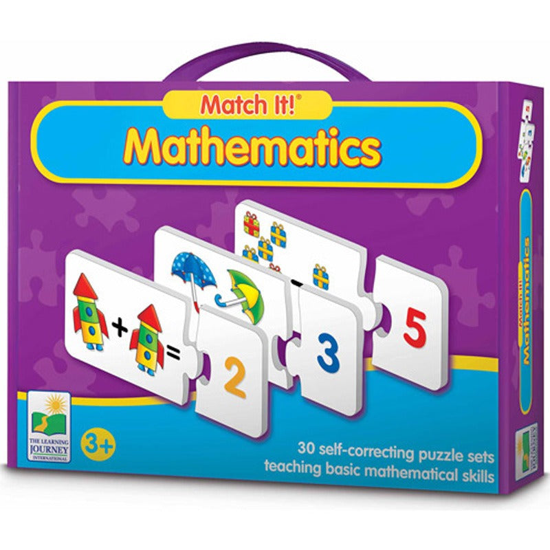 Numbers & Basic Math Puzzle Cards Set