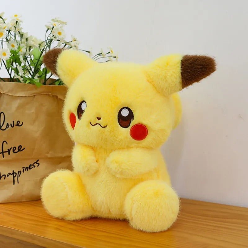 Fluffy Furry Pikachu Plush Toy