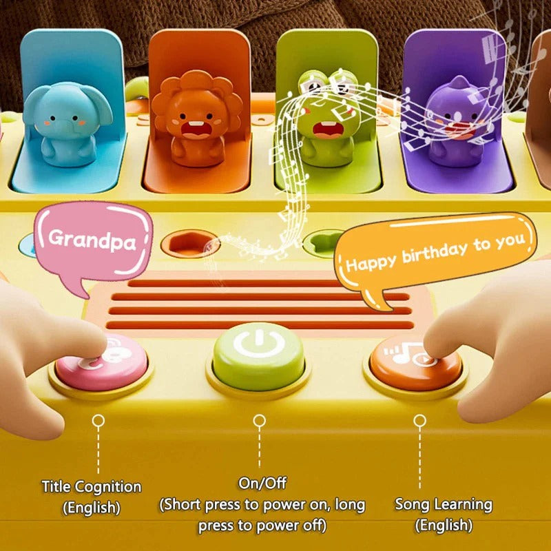 Busy Board School Bus – Multi-Activity Sensory Learning Toy