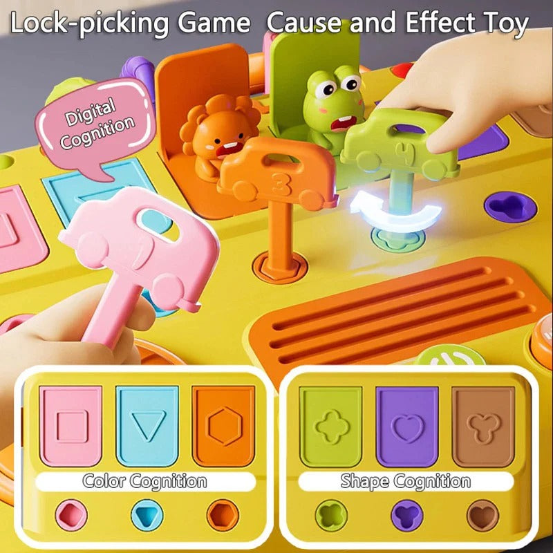 Busy Board School Bus – Multi-Activity Sensory Learning Toy