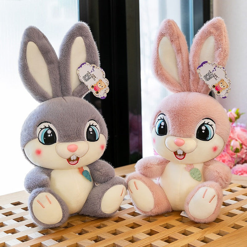 Cute Plush Rabbit Toy – Soft Bunny Stuffed Animal