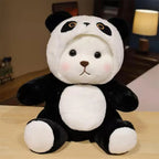 Teddy Bear Plush Toy in Panda Costume Hood