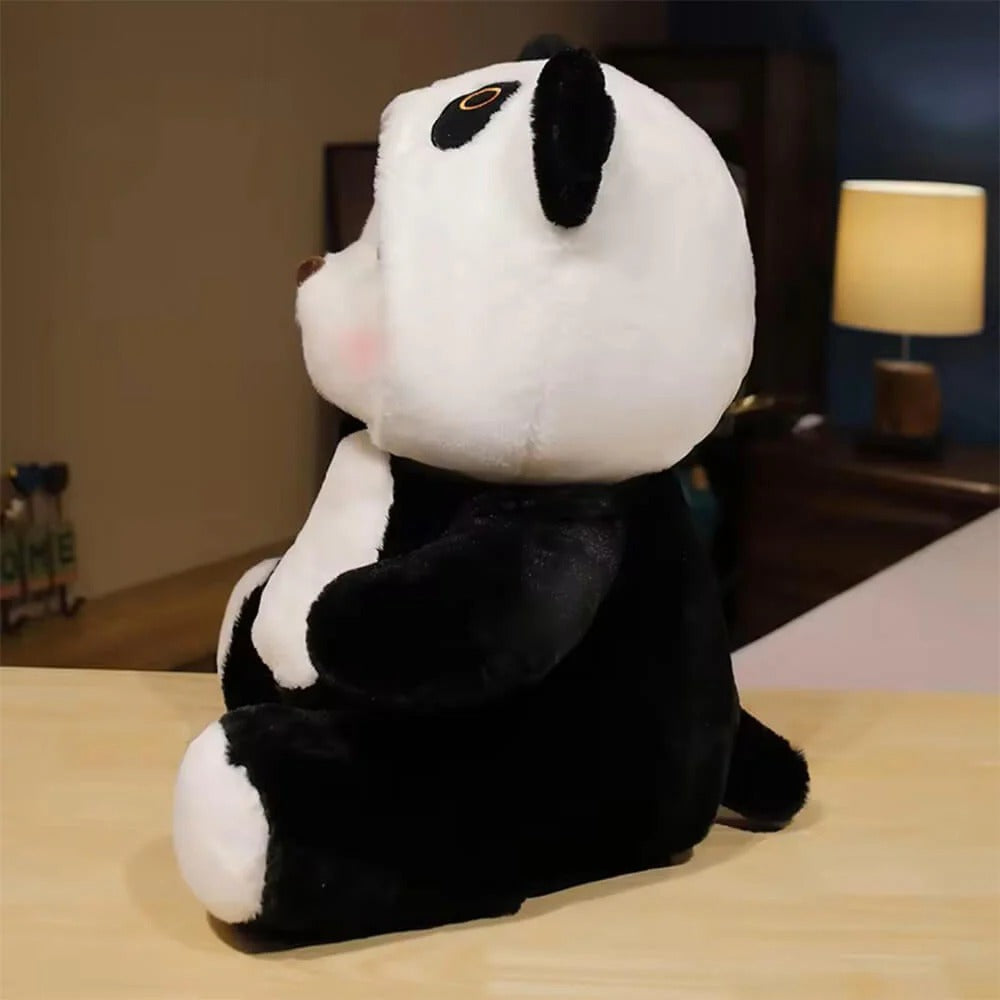 Jumbo Teddy Bear Plush Toy in Panda Costume Hood