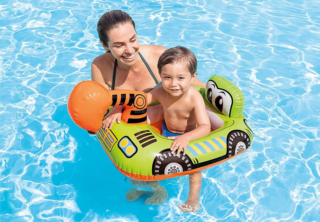 INTEX Kiddie Car Float (35" × 30") (Assorted Designs)