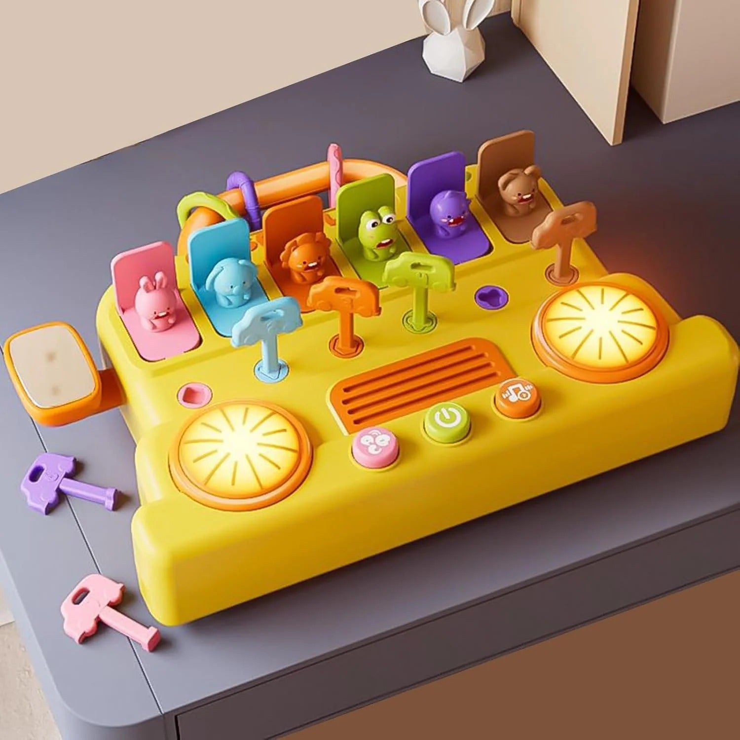 Busy Board School Bus – Multi-Activity Sensory Learning Toy