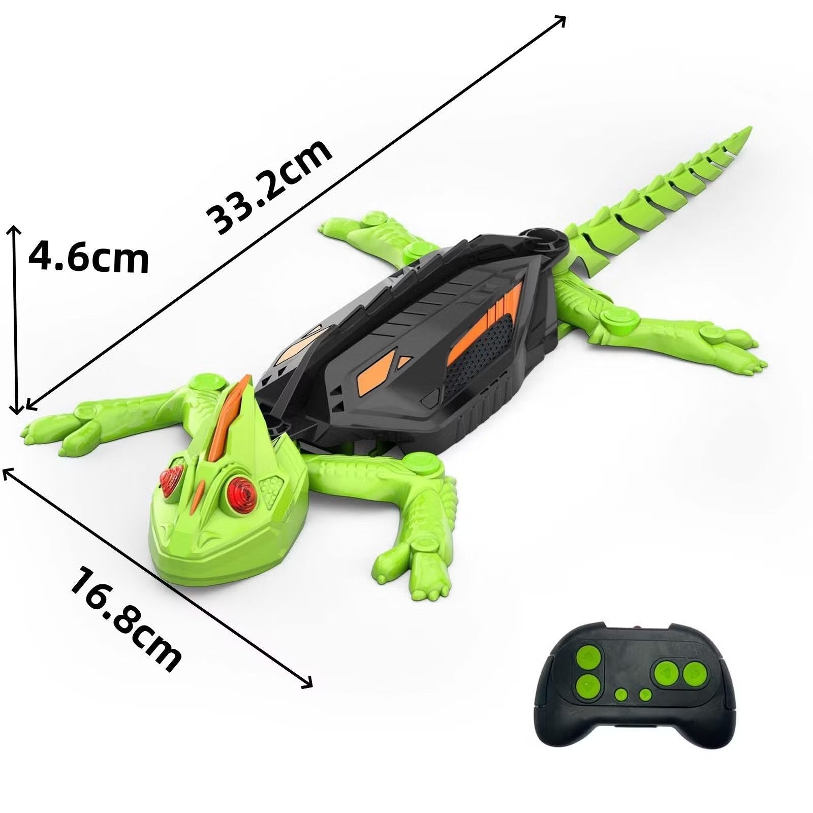 Wall Climbing Gecko Remote Control Robotic Crawling Toy