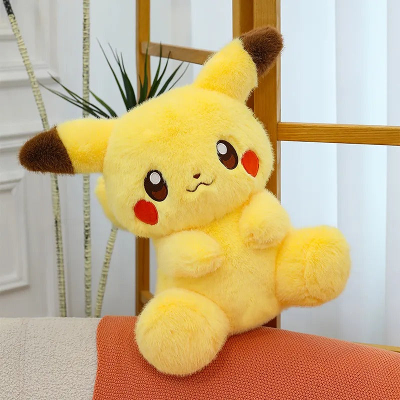 Fluffy Furry Pikachu Plush Toy