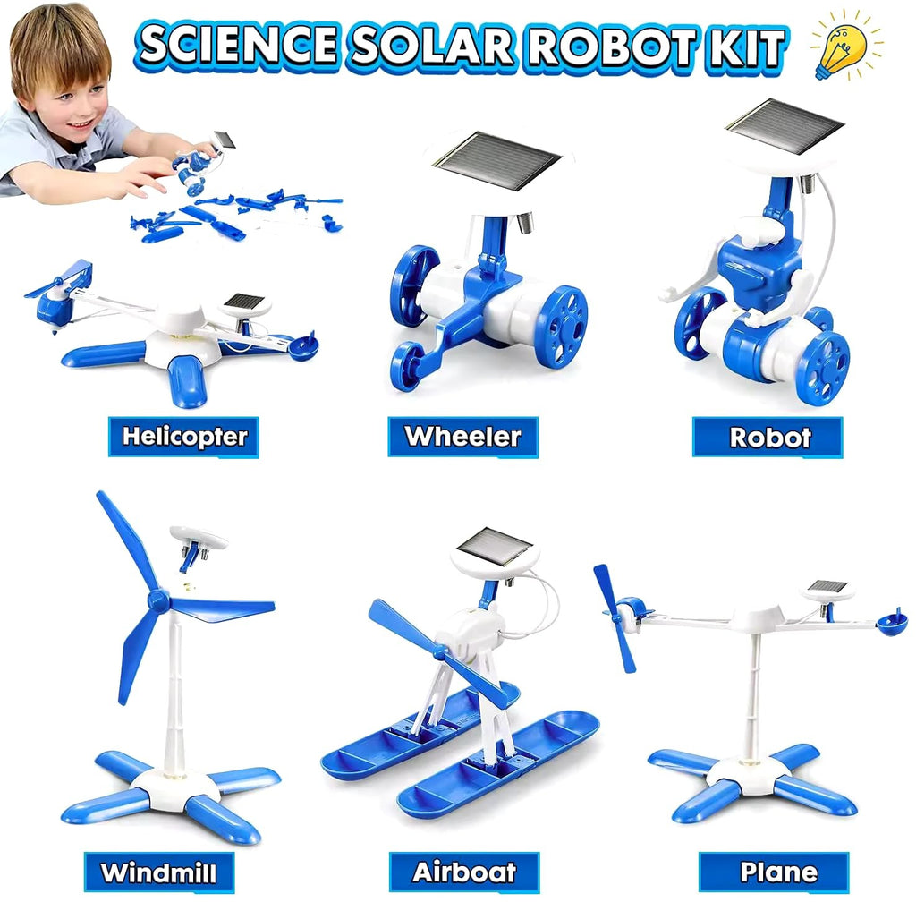 6 in 1 Solar Powered DIY Model Kit
