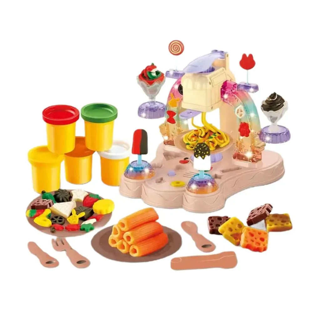 Color Mud Ice Cream Music Machine Play Set