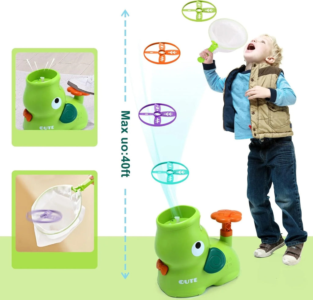 Whale Flying Disc Launcher Toy