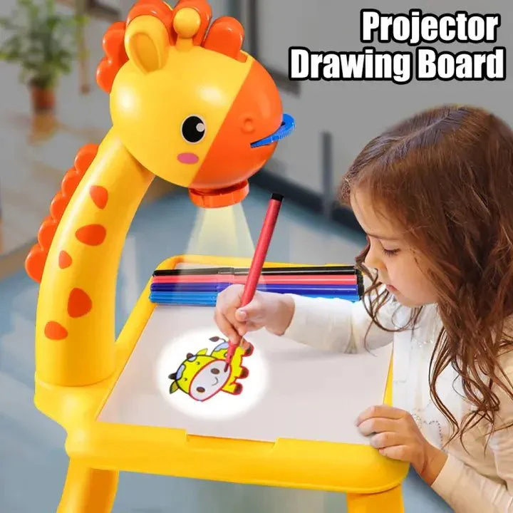 Giraffe Glow & Graffiti Study Table