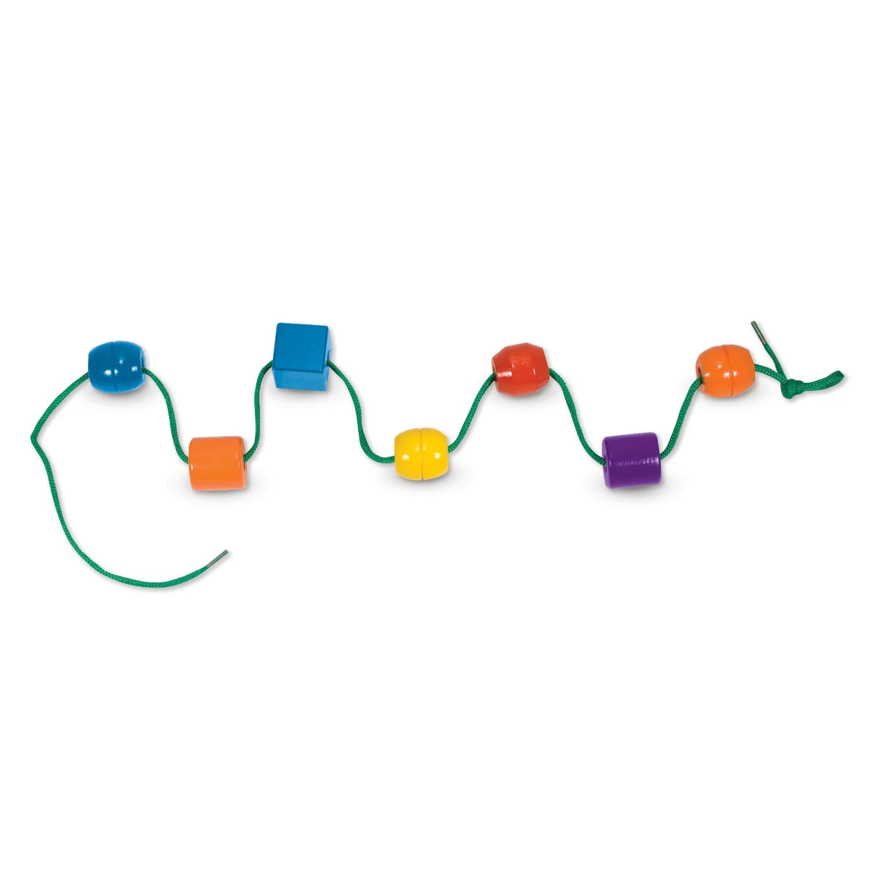 Wooden Beads Lacing Set