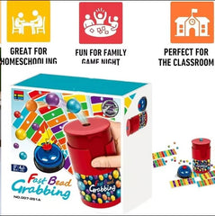 🎲 Fast Bead Grabbing Bingo 2-Player Activity Game