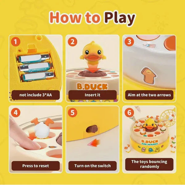 Duck Catch and Bounce Game