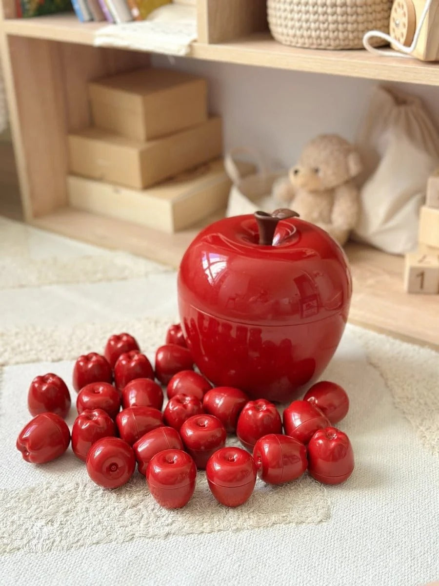 Apple Smart Eggs – Montessori Matching & Learning Toy
