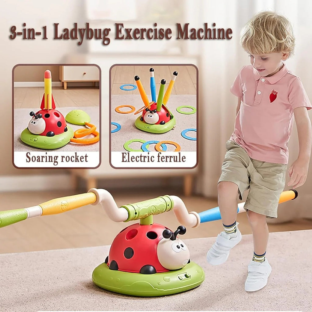 3 in 1 Ladybug Multifunction Exercise Machine