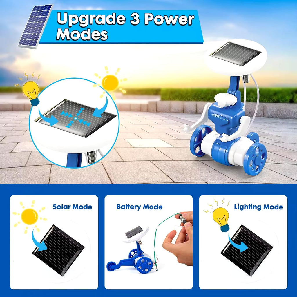 6 in 1 Solar Powered DIY Model Kit