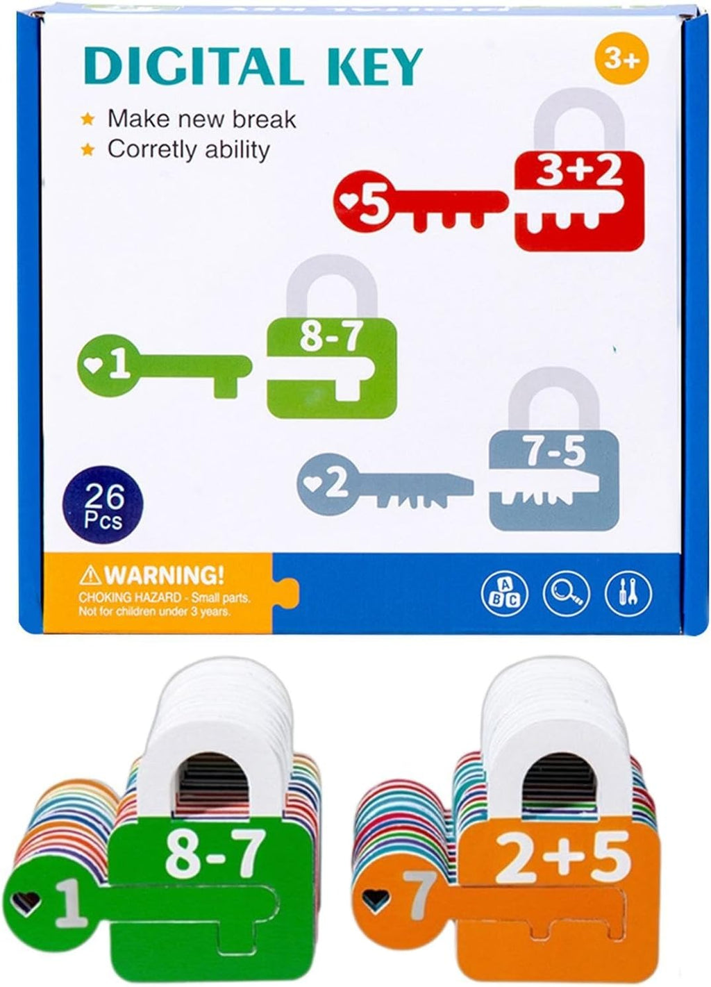 Educational Key & Lock Set