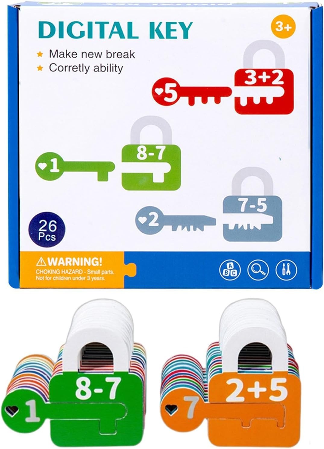 Educational Key & Lock Set