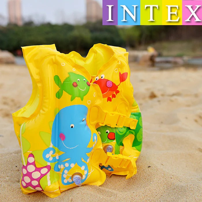 INTEX Tropical Buddies Swim Vest (16"×12")