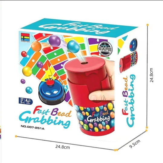 Fast Bead Grabbing Bingo 2-Player Activity Game