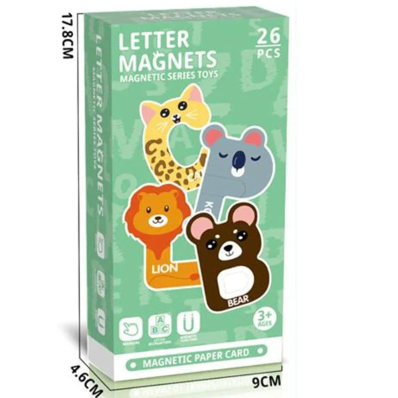 Magnetic Numbers & Letters – 26 Pieces